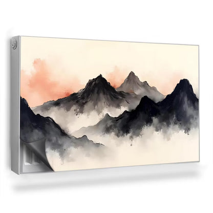 Magnetisk Radiatorskjuler 100x60 cm Flerfarvet Røg
