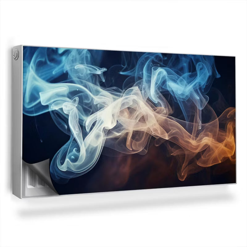 Magnetisk Radiatorskjuler 110x60 cm Flerfarvet Røg