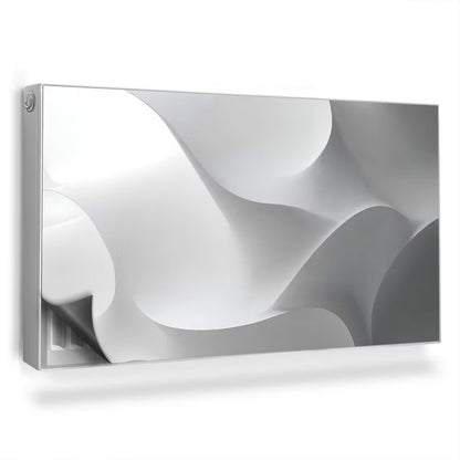 Magnetisk Radiatorskjuler 110x60 cm Geometrisk Grå