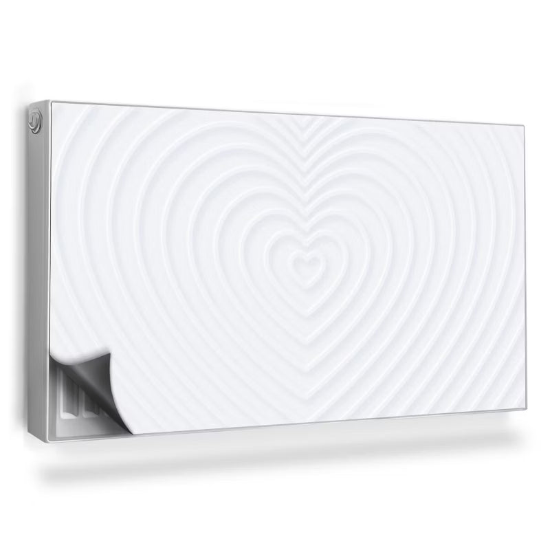 Magnetisk Radiatorskjuler 110x60 cm Hjerter
