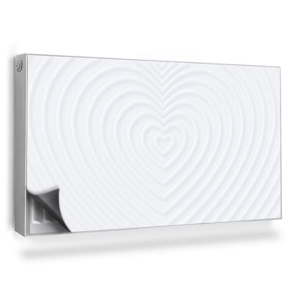 Magnetisk Radiatorskjuler 110x60 cm Hjerter