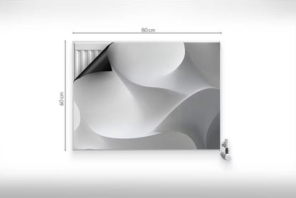 Magnetisk Radiatorskjuler 80x60 cm Geometrisk