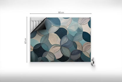 Magnetisk Radiatorskjuler 80x60 cm Cirkler