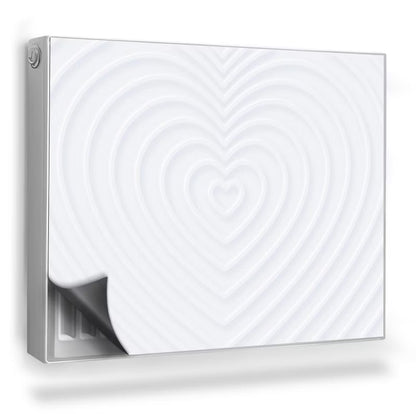 Magnetisk Radiatorskjuler 80x60 cm Hjerter