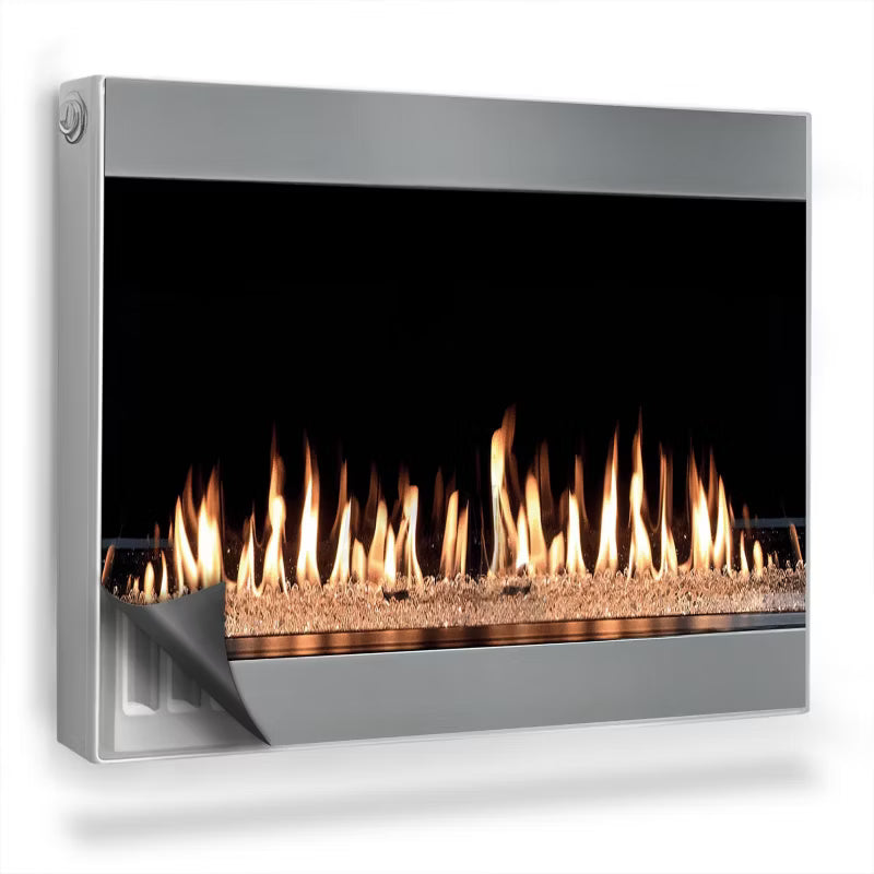 Magnetisk Radiatorskjuler 80x60 cm Pejs Grå