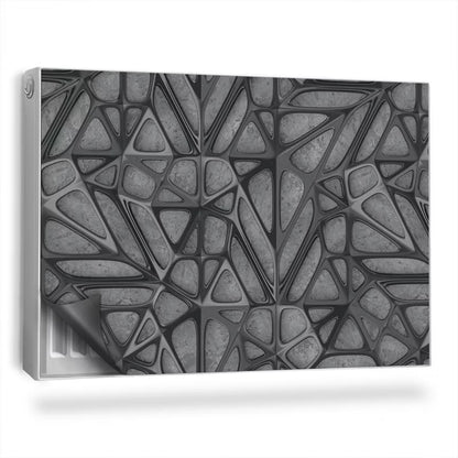 Magnetisk Radiatorskjuler 90x60 cm Metal Struktur Grå