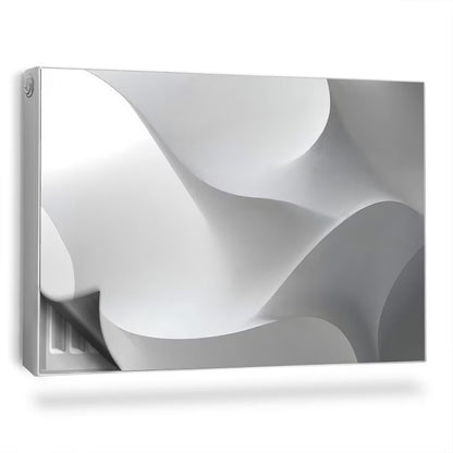 Magnetisk Radiatorskjuler 90x60 cm Geometrisk Grå