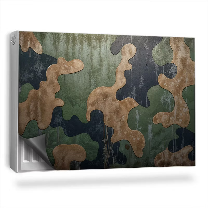 Magnetisk Radiatorskjuler 90x60 cm Camouflage
