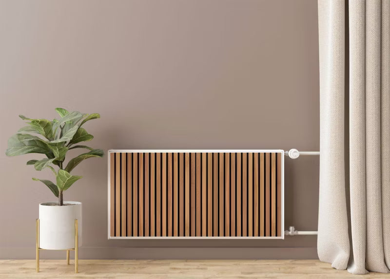 Magnetisk Radiatorskjuler Lameller 100x60 cm