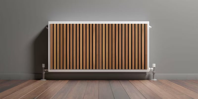 Magnetisk Radiatorskjuler Lameller 110x60 cm