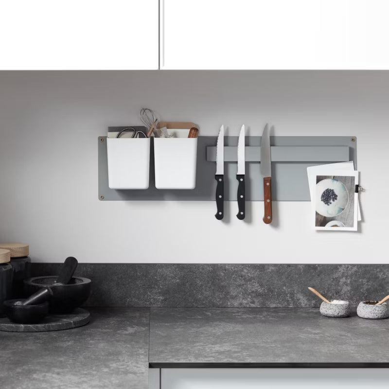 Magnetpanel Pecel 60x15 cm Grå