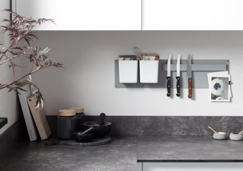 Magnetpanel Pecel 60x15 cm Grå