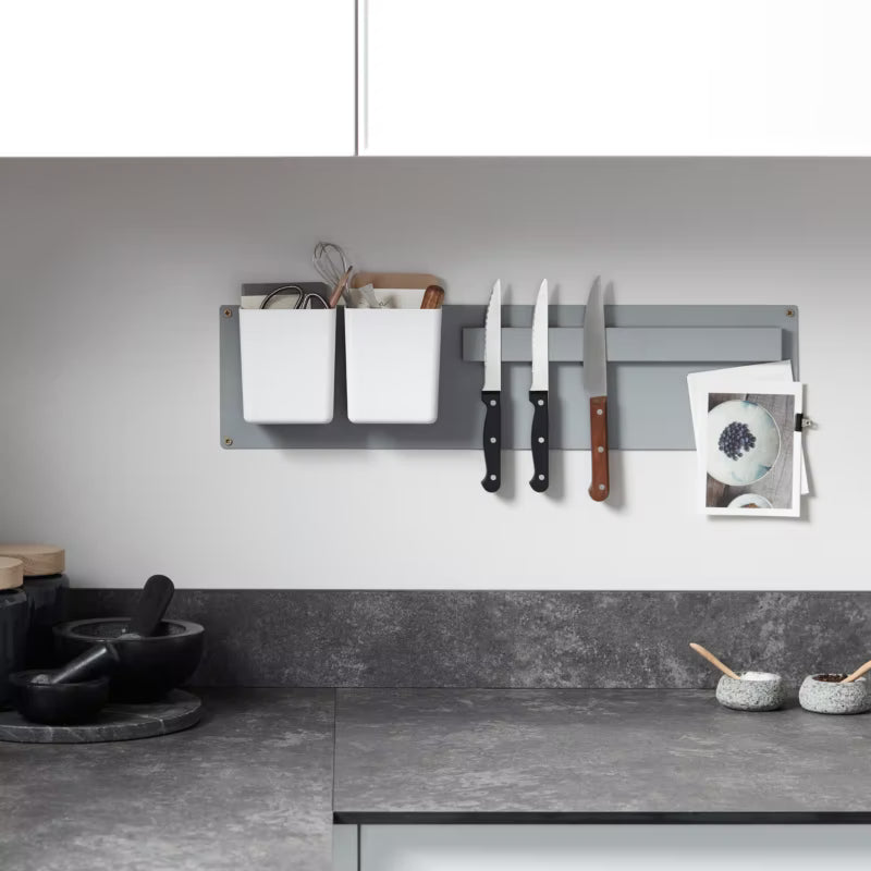 Magnetpanel Pecel 60x15 cm Grå