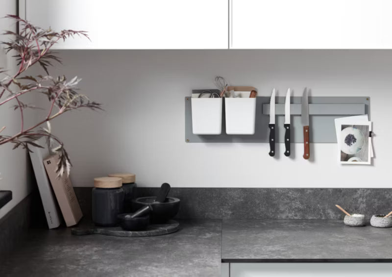Magnetpanel Pecel 60x15 cm Grå
