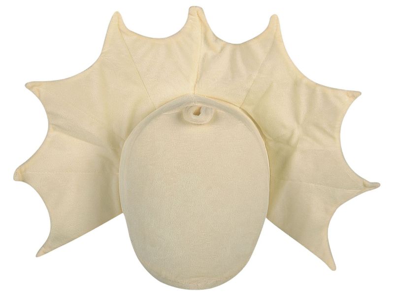 Makramé vægdekoration Rexx i lys beige, 1 stk.