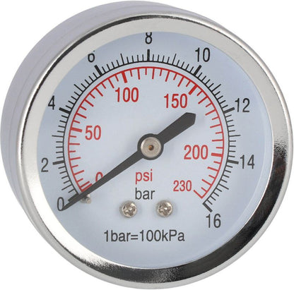 Manometer til Airpress-kompressor 1/4