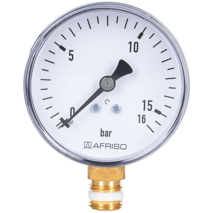 Manometer RF63 0-16 bar 1/4"