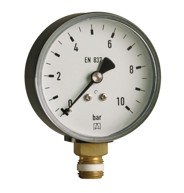 Varmemanometer RF80 0-6 bar 1/2"