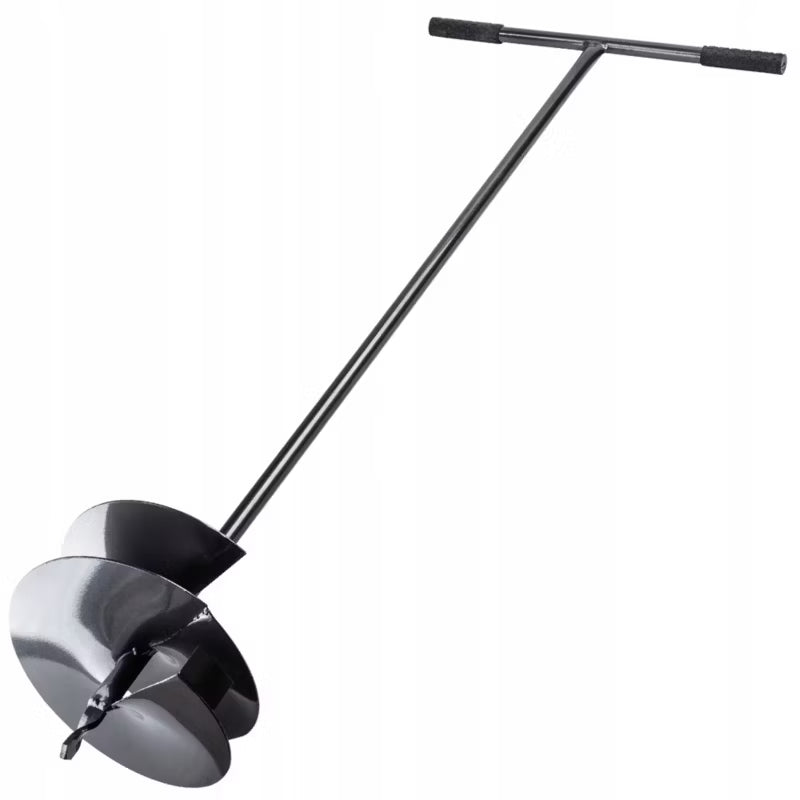 Manuelt Jordbor 25 cm Metal