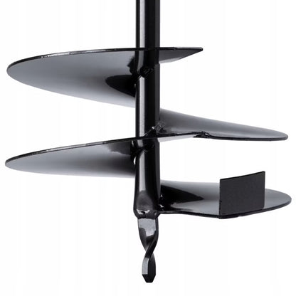 Manuelt Jordbor 25 cm Metal