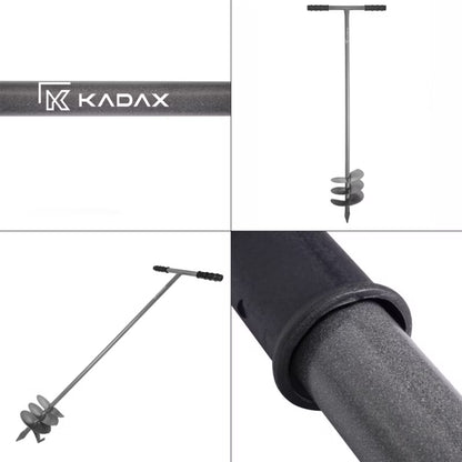 Manuelt Pælebor 140 mm Stål
