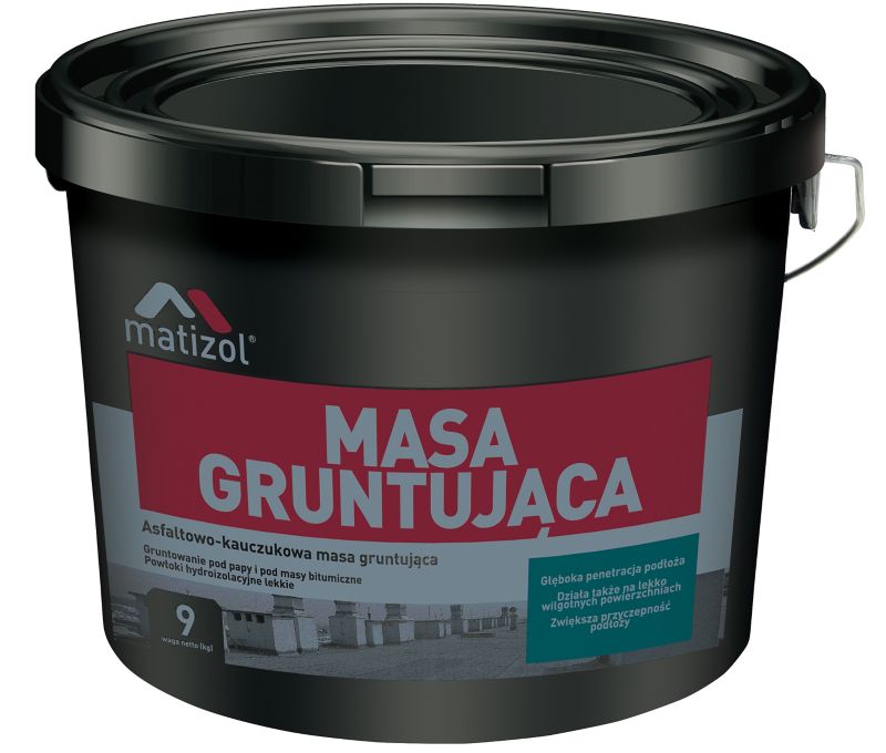 Matizol asfaltbaseret primermasse 9 kg