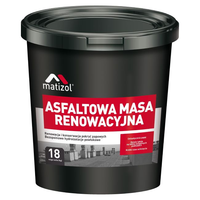 Matizol renoveringsmasse til tag 18 kg