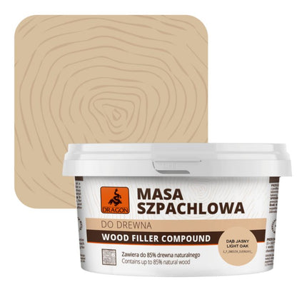 Træspartelmasse Lys Eg 250 g | 5903649086228