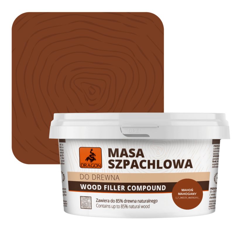 Træspartelmasse Mahogni 250 g