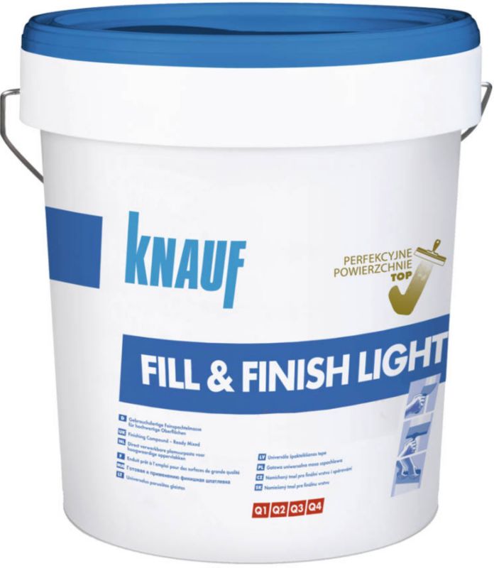 Spartelmasse Fill&Finish Light 20 kg Hvid