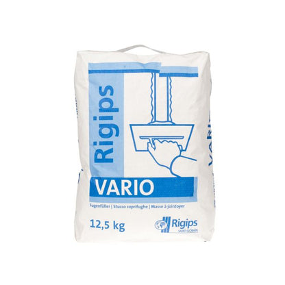 Spartelmasse Vario 12,5 kg Lysegrå
