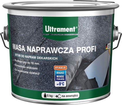Bitumenspartelmasse Profi 5 kg Sort