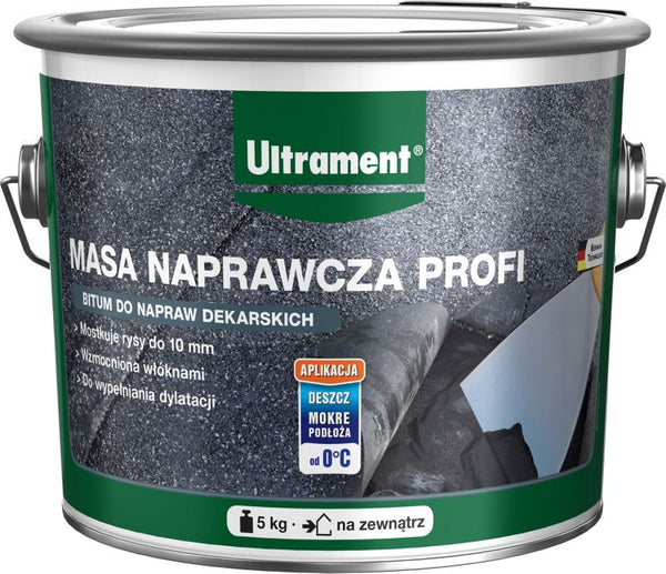 Bitumenspartelmasse Profi 5 kg Sort
