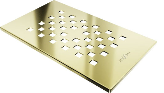 Maskeringsliste til Mexen Hugo brusekar i guld, 1 stk.