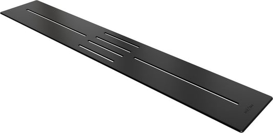 Maskeringsliste til Mexen Toro brusekar i sort, 130-160 cm, 1 stk.