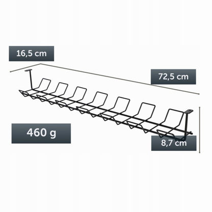 Kabelskjuler KADAX Organizer til Under Bordplade 72 cm, 1 stk.