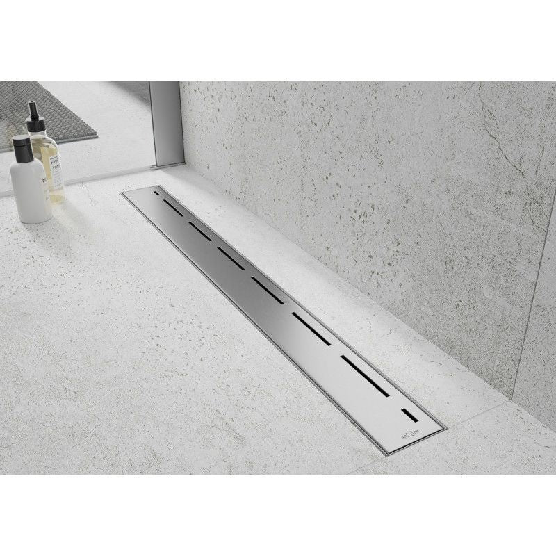 Dæksel til lineært afløb Mexen M03 inox 80 cm, 1 stk.