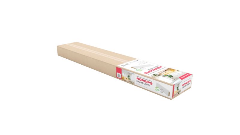 Norgips Smart Cover gardinskinneafdækning 120 cm