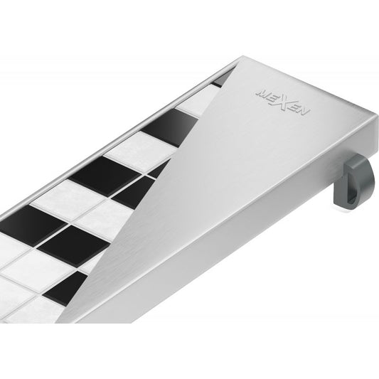 Mexen M13 inox lineær afskærmning 90 cm, 1 stk.