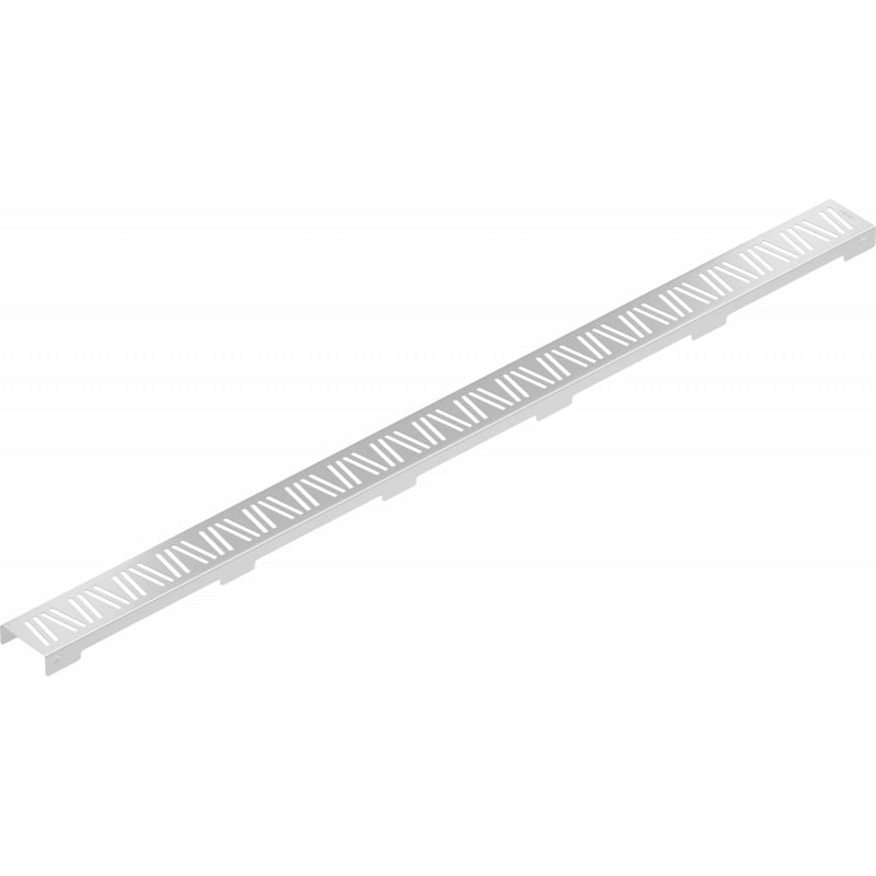 Mexen M22 lineær afskærmning i rustfrit stål 90 cm, 1 stk.