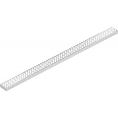Mexen M33 lineær afskærmning i inox, 80 cm, 1 stk.