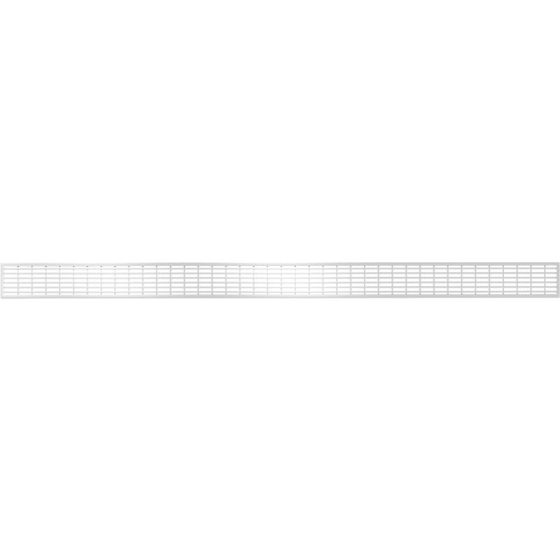 Mexen M33 lineær afskærmning i inox, 80 cm, 1 stk.