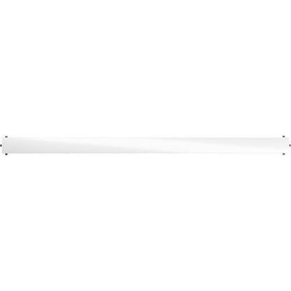Mexen MGW lineær afskærmning i hvidt glas 90 cm, 1 stk.