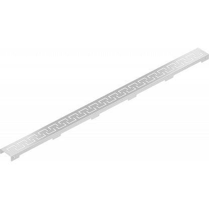 Maskering til lineært afløb Mexen M15 inox 100 cm 1 stk.