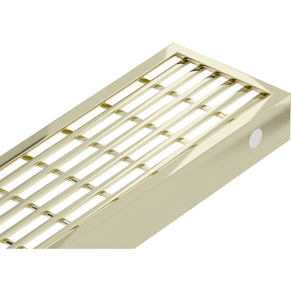 Maskering til lineært afløb Mexen M33 i guld 80 cm, 1 stk.