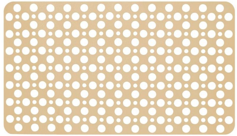 Antiskridmåtte 75x43 cm Beige TPE 1 stk.