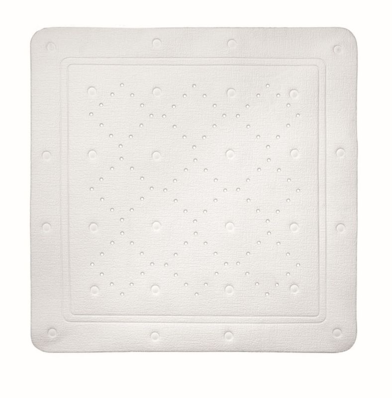 Bademåtte Casablanca 75x75 cm Hvid PVC 1 stk.