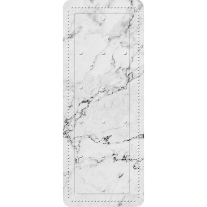 Bademåtte Antiskrid Marmormønster 36x92 cm PVC 1 stk.