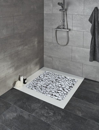 Bademåtte Stepstone 55 x 55 cm Grå Skridsikker