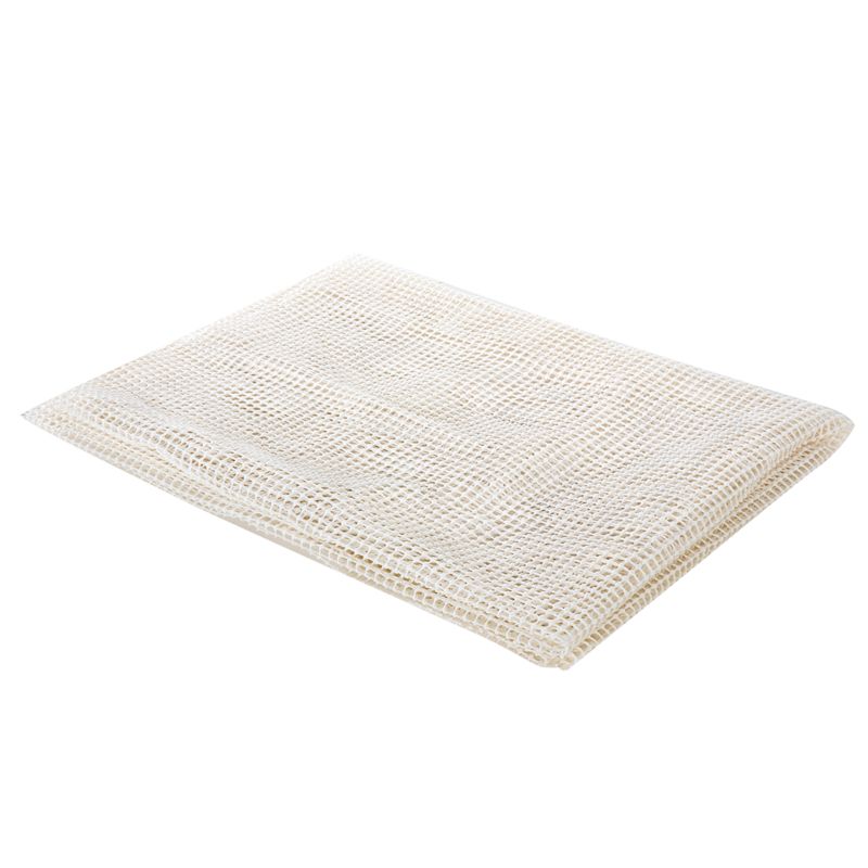 Antiskridmåtte under tæppe 130 x 190 cm Hvid Rektangulær PVC